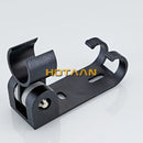 GobekUsa Black Aluminum Hand Shower Holder Wall Mount Bracket