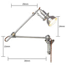 GobekUsa Industrial Retro Wall Lamp Cast Aluminum Medieval Sconces for Home, Office, Cafe