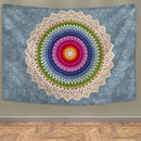 GobekUsa Indian Mandala Tapestry Wall Hanging Beach Shawl Mat Blanket Bohe Tapestries