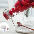 GobekUsa Glass Storage Bottle for Wine, Jam, Honey, Lemon & More
