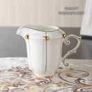 GobekUsa Elegant Bone China Tea Set Luxury Porcelain Coffee Pot Creamer Sugar Bowlcaffold