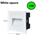 GobekUsa 3W IP65 Waterproof Embedded Step Lights for Staircase Corridor & Outdoor Walls