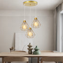 GobekUsa Iron Frame Pendant Chandelier for Modern Indoor Lighting