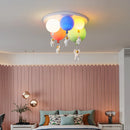 GobekUsa Kids Space Balloon LED Ceiling Lamp - Creative Nordic Cartoon Decor