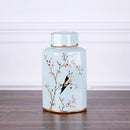 GobekUsa Country Ceramic Vase: Floral Home Decor Jar for Living Room & Dining Table