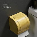 GobekUsa Brushed Gold Aluminum Toilet Paper Holder