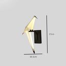 GobekUsa Love Bird Chandelier Lighting - White Gold Designer Lustre for Dining Room