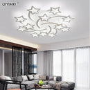 GobekUsa LED Chandelier: Modern Dimmable Indoor Lighting for Bedroom, Hall, Living Room