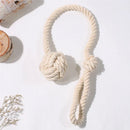 GobekUsa Handwoven Cotton Curtain Tieback Ball Pendant Mini Tapestry Decoration