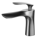 GobekUsa Gold Basin Faucet with Single Handle Hot & Cold Water Mixer Deck Mount
