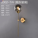 GobekUsa Glass Ball LED Wall Lamp for Nordic Modern Bedroom Lighting