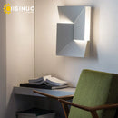 GobekUsa Geometric Art Indoor Wall Lamp for Bedroom Living Room Staircase Home Decor