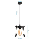 GobekUsa Industrial LED Pendant Ceiling Light for Home Living Room Kitchen Decor