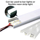 GobekUsa LED Strip Lights 2835 SMD 120 LEDs/m 5mm DC12V - Home Decor & Bar Lighting