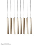 GobekUsa Aluminum Tube Pendant Light for Dining Room and Kitchen Home Decor