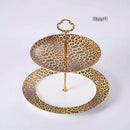GobekUsa Leopard Print Bone China Coffee Set Tea Pot Cup Luxury Porcelain Drinkware