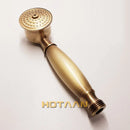 GobekUsa Brass Antique Handheld Shower Head - Luxury Bathroom Accessory