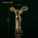 GobekUsa Gold Resin Sculpture | Nordic Luxury Technology Decor for Home & Office