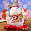 GobekUsa Ceramic Maneki Neko Piggy Bank: Creative Home Decor & Lucky Cat Business Gift