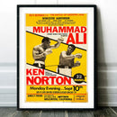 GobekUsa Boxing Photo Print - Croke Park Fight Poster Wall Art - Dublin, 1972