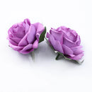 GobekUsa 6CM Roses Head DIY Wedding Decor Flowers Home Decor Artificial Flowers