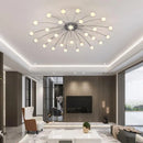GobekUsa LED Glass Chandelier for Modern Home Decor