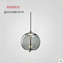 GobekUsa Hemp Rope Knot Pendant Lights - Suspendu Glass Hanging Lamp