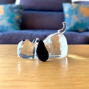 GobekUsa Crystal Puppy Dog Glass Animal Figurine Collectible Home Decor Gift