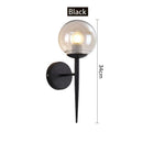 GobekUsa Glass Ball LED Wall Lights for Bedroom Passage Corridor, E27 Sconces