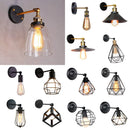 GobekUsa Industrial Loft LED Cage Wall Light Sconce - Modern Home Lighting Fixture