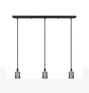 GobekUsa Industrial Loft LED Bar Pendant Light with E27 Socket for Kitchen Dining Room
