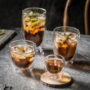 GobekUsa Double-Walled Transparent Glass Cup - Versatile Drinkware for Any Occasion
