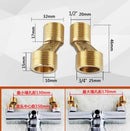 GobekUsa Antique Brass Shower Faucet Set with Rain Head, Hand Shower, Hose & Valve