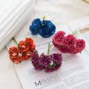 GobekUsa Carnation Stamen Silk Flowers for Home Decor, Wedding, DIY, Gifts