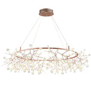 Nordic Firefly Branch Pendant Light in Rose Gold or Black