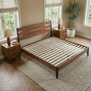 Emery Solid Wood Bed Frame by Megsu