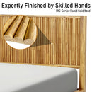 Bosk Solid Wood Bed Frame by Megsu