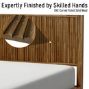 Bosk Solid Wood Bed Frame by Megsu