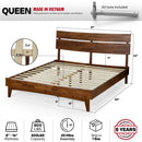 Aurora Solid Wood Bed Frame