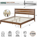 Emery Solid Wood Bed Frame