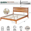 Emery Solid Wood Bed Frame