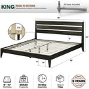 Emery Solid Wood Bed Frame