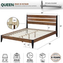 Emery Solid Wood Bed Frame