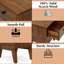 Silvia Solid Wood Nightstand by Megsu