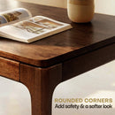 Wilma 48" Rubber Wood Desk by Megsu
