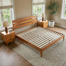 Emery Solid Wood Bed Frame by Megsu
