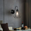 GobekUsa Iron Cage Wall Sconce for Indoor Bedroom, Bar Counter, and ReadingAreaView