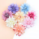 GobekUsa 100pcs Silk Gerbera Flowers for Christmas, Wedding, DIY, Scrapbooking, Gifts