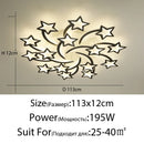 GobekUsa LED Chandelier: Modern Dimmable Indoor Lighting for Bedroom, Hall, Living Room