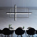 GobekUsa Geometric Aluminum Pendant Light for Living Bedroom Restaurant Kitchen - Modern Art Luminaire